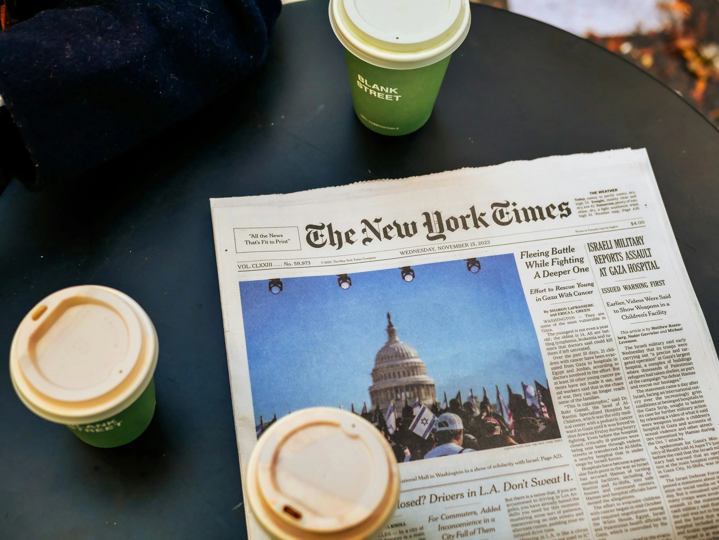 News article illustration
